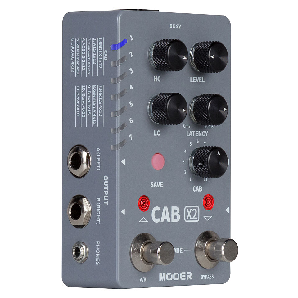 Los nuevos Mooer Cab X2 y Preamp Model X2 son un cargador de IRs